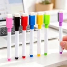 A Set Of Whiteboard Pens + Magnets + Eraser + 8 Colors,Random Color - Sets - View 5