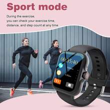 Smartwatch With Wireless Calling/Dialing, Multiple App Reminders, Suitable For Men And Women, Sports Watch, Customizable Wallpaper, Holiday & Birthday Gift - Multicolor - View 3
