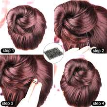 50pcs Women's Elegant Versatile Metal Hair Clips, 5-9cm Metal Invisible Hair Pins, Black U-Shaped Ladies Hair Clips Set, Flamenco Dance Party Accessories Comb, Easy Slouchy Hairstyle Comb, Ladies Hair Styling Tools, Hair Comb, Side Comb - U-shaped Hairpin - View 3