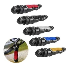 Universal Rear Motorcycle Footrest For Titan, CG, Fan, Bros, XRE, Lander, Factor - 演講 - 查看 1