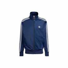 Adidas Áo khoác dài tay cổ đứng dáng rộng có khóa kéo hiệu Das Originals Logo dành cho nam - Màu xanh lam - Xem 13