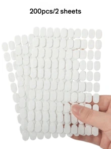 Doppelseitiges Klebeband für Nail Art Display, Befestigung von Nagellack-Farbkarten, Werkzeug für Nageldesigner, rückstandsfrei und leicht abziehbar - Verschiedenfarbig - Übersicht 9