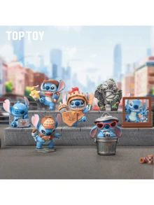 TOPTOY  Stitch City Adventure Series Figures Single Blind Box - 彩色 - 查看 1