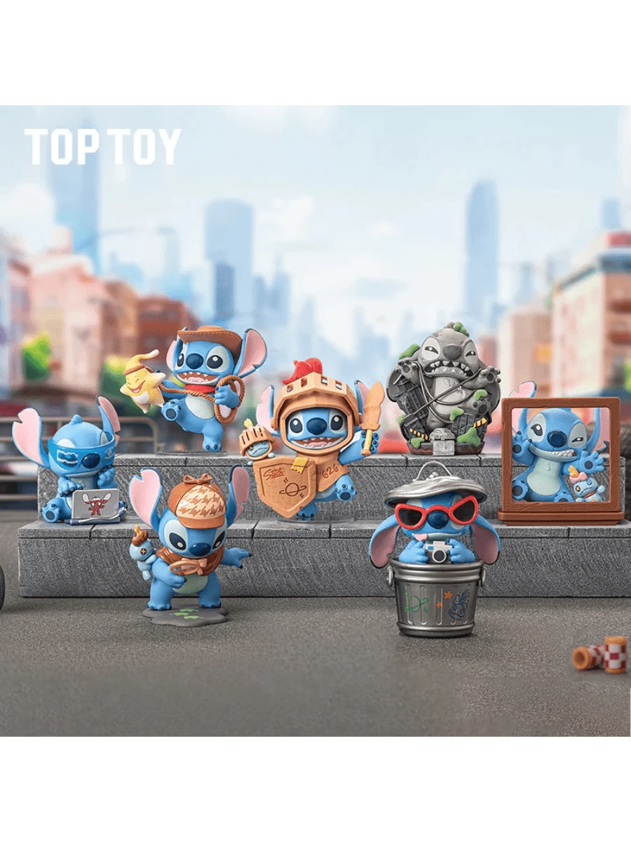 TOPTOY Stitch City Adventure Series Figures Single Blind Box - 彩色 - 查看 1