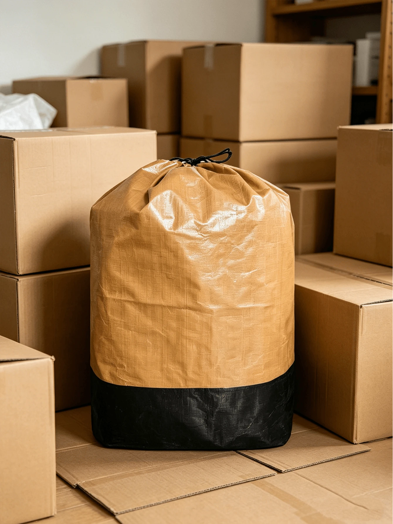 Extra Large Thickened Dustproof Luggage Bag, Heavy Duty Packing Bag For Moving, Storage, Express Transit, Logistics, Travel, Reusable PE Storage Sack, Oversized Packing Cube For Clothes, Blankets, Boxes, Ideal For Home, Dorm, Warehouse, Great Father's Day Gift, Independence Day Essential, Graduation Moving Must-Have - Multicolor - View 1