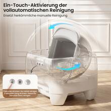 DEVOKO Automatic Self-Cleaning Cat Litter Box XXL Model Odor-Neutralizing Automatic Cat Litter Box With Waste Bags 95+15 Liter Capacity - View 6