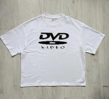 Unisex Pure Cotton T-ShirtMen'sT-ShirtsWithDVDVideoNostalgiaGreenLogo,RetroGamingT-Shirts,2000sAesthetic,CasualMen'sT-Shirts,FestivalT-Shirts,StreetwearMen'sT-ShirtsSoftCotton,CasualDailyWear, Lightweight,BreathableFabric,CuteTrendy,PerfectForVacation, Blousesmoneymujer,Playerasdewoman - Trắng 4 - Xem 1