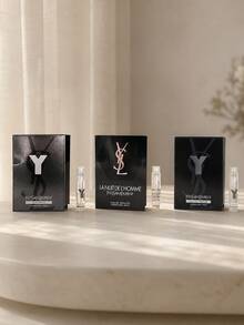 Yves Saint Laurent YSL Men's Mini Cologne Trio, 3 Travel Size Spray Samples With La Nuit De L'Homme & Y - 男士試香入門組合2 - 查看 2