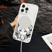 マグネット式黄ばみ防止 | 高級感あふれる2in1アクリルマグネット式スマホケース！スタイリッシュで手触りも良く、実用的な保護機能とマグネット式・耐衝撃設計を融合させた、高級感あふれるケースです。 アニメキャラクターツインテール猫耳妖精の耳箸でつまむ瞳ケース  11 すまほ ケース 家族、恋人、友人、そして子供たちへのプレゼントに最適です。  16 Pro/ 13 pro/16e/14 Plus/12 Pro/12/15 Plus/17 Pro Max/11 Pro Max/16 Pro Max/14 Pro/12 Pro Max/17/16/11 Pro/15 Pro/Apple  Air/13 Pro Max/17 Pro/16 Plus/15/17e/13/14 Pro Max/15 Pro Max/14 - ブラック - チェックする 8