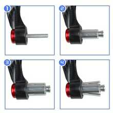 2件裝摩托車把手套,適用於MT09、MT07、MT10、MT03、Tracer 900、700 GT、FZ09、XSR700,2021-2023 - 黑色碳纖維、鋁合金煞車與摩托車配件 - 多色 - 查看 7
