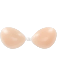 1入 矽膠乳貼 女款夏季隱形胸罩 超強黏著矽膠胸罩 婚禮胸罩 無肩帶矽膠胸罩 可重複使用 遮蓋舒適 防水 女款矽膠提拉胸罩 熱門款式 聚攏胸罩/洋裝乳貼 適合大胸 - 多色 - 查看 16