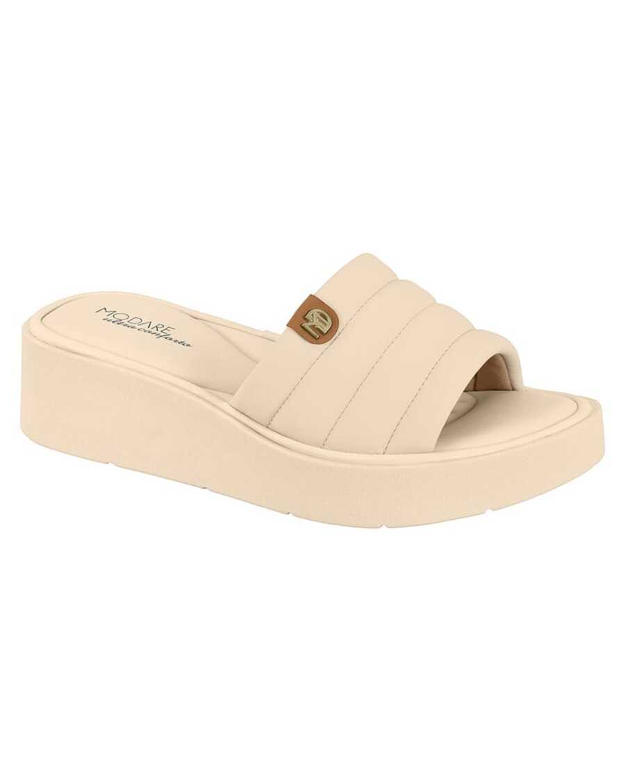 Modare Women's Ultra Comfort Platform Slide Sandal - 奶油 - 查看 1