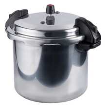 ALUMINIO NACIONAL Panela Pressão Fechamento Externo Profissional 20L Nacional - Cinza - Visão 2