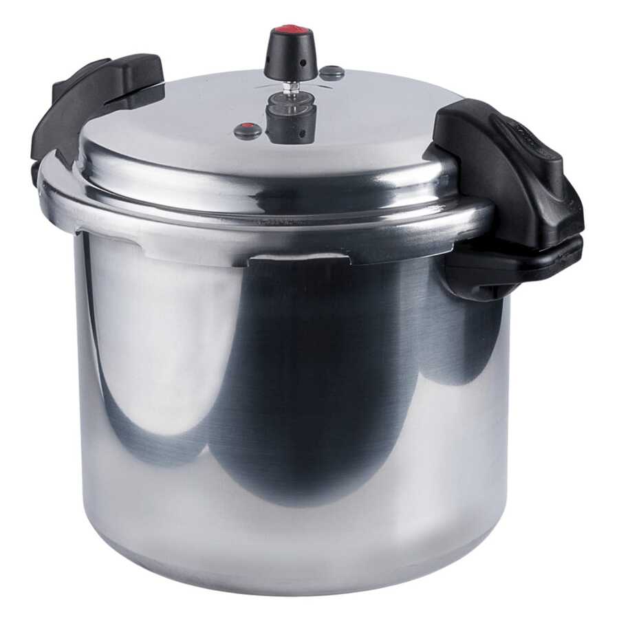 ALUMINIO NACIONAL Panela Pressão Fechamento Externo Profissional 20L Nacional