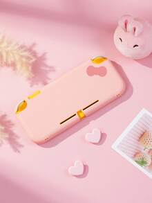 Switch Game Console Accessories, Cute Bow Pattern, Compatible With Switch NS/Switch OLED/Switch Lite Protective Case & Storage Bag, Best Gift Compatible With Switch Players, Romantic Gift For Valentine's Day - Multicolor - View 4