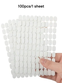 Doppelseitiges Klebeband für Nail Art Display, Befestigung von Nagellack-Farbkarten, Werkzeug für Nageldesigner, rückstandsfrei und leicht abziehbar - Verschiedenfarbig - Übersicht 8