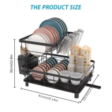 Dish Racks - Black - View 2