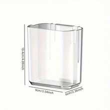 2pcs/1pc Bathroom Shelf, Minimalist Design Wall-Mounted Toothbrush Holder, Self-Adhesive Electric Toothbrush Storage Box, Waterproof Toothbrush Rack, Cosmetic Organizer, Space-Saving Wall Mount, Suitable For Bathroom, Vanity, Sink, Toilet, Countertop, No Drilling Required, Toothpaste & Toothbrush Cup Drainage, Household Items, Travel Essential, Daily Use, Bathroom Accessories, Unique Gift, Creative Home Bathroom Decor - Multicolor - View 10