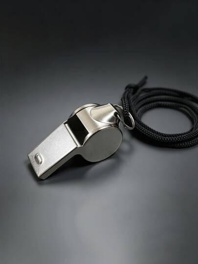 3/6/12 Pcs Stainless Steel Whistle (With Lanyard) Is Suitable For Outdoor Emergency Situations, Hiking, Camping And Sports Safety Scenarios. It Is Sturdy, Durable, Compact And Lightweight. The Sound Is Loud And Clear, Making It Perfect For Coaches And Referees. It Can Also Be Used As A Delicate Small Item.