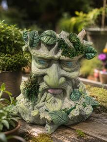 1 pezzo Interessante alimentatore a forma di volto di creatura ad albero, decorazione a volto di albero, abbracciatore di alberi, decorazione da giardino, decorazione da esterno, arte da giardino, mangiatoia per uccelli, ornamento per albero, scultura da giardino, volto di albero divertente, decorazione a volto di albero vecchio, decorazione da giardino di fiaba, decorazione da giardino, decorazione da prato, regalo per amanti degli uccelli, regalo da giardino, decorazione da esterno, decorazione da giardino primaverile, decorazione da giardino estiva, decorazione per albero, statua da giardino - Stili multipli - Visualizzare 11