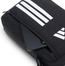 Adidas 阿迪达斯 PRIMELIFT 2.4L 品牌标志印花涤纶斜挎包（女士款） - 黑色 - 查看 5