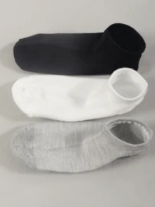 1/5/10/15/20/30/50 Đôi tất ngắn mỏng thời trang thường ngày dành cho nữ mùa hè, tất mắt cá chân - Nhiều màu - Xem 3