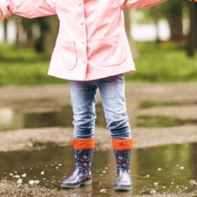 Wasserdichte rutschfeste Regenstiefel für Kinder mit Fußballmuster, Kordelzug, leicht, geruchlos, leicht zu reinigen, rutschfest und bequem, geeignet für Jungen und Mädchen Outdoor-Aktivitäten - Verschiedenfarbig - Übersicht 7
