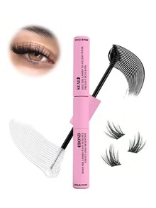 640 Clusters False Eyelashes Set, (30D+40D+50D+60D Mixed Pack), D Curl Eyelash Extension Set, Includes Glue, Sealer, Remover And Eyelash Extension Tools Accessories, Let You Easily Create Professional Eyelash Styles At Home, Essential False Eyelashes Set For Women's Makeup, Create Gorgeous Makeup Look, Suitable For Daily Use, Travel, Beginner, Wedding, Date, Party, Holiday And Other Occasions, Also Great Gift For Christmas/Halloween/Back To School Season. - 粉色 - 查看 10