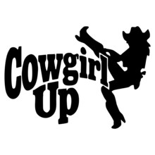西部牛仔风格乙烯基汽车贴纸，可爱牛仔女郎剪影贴花，适用于汽车后窗，防水可移除乡村西部主题装饰贴纸，适用于轿车、SUV、厢式货车，可爱的牛仔女郎语录设计，适用于汽车外观，是乡村音乐爱好者和牛仔女郎爱好者的完美西部风格配饰 - A - 查看 5