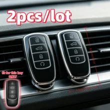 Bộ 2 ốp bảo vệ chìa khóa xe hơi cho Chery Tiggo 8 Pro, Tiggo 8plus, New 5 Plus, 7pro, Tiggo 7 Pro Max, Omoda 5, C5, Modod - Nhiều màu - Xem 3