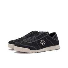 DESCENTE Chron Chaussures décontractées confortables, polyvalentes, antidérapantes et durables, style low-top pour hommes et femmes, noir - Noir - Voir 3