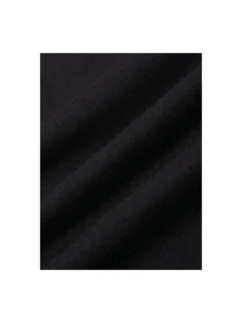 Camiseta suelta casual de dama con estampados de tres tréboles, suave, cómoda y económica, blusas para damas - Negro - Ver 6