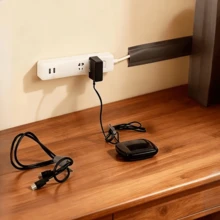 1 Roll 3 Meters/118.11in Self-Adhesive Cable Organizer Trunking, For Fixing Wires, Flexible Cable Protector, Easy Installation, Designed For Concealing Network Cables And Power Cords, Suitable For Surface Mounting - A - View 13