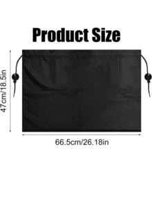 1pc/2pcs Suction Cup Car Window Sunshade, Thick Fabric Blocks UV Rays And Heat, Adjustable Design Ensures Privacy, Easy Installation, Suitable For Most Car Models - Sunshade Curtain - View 4