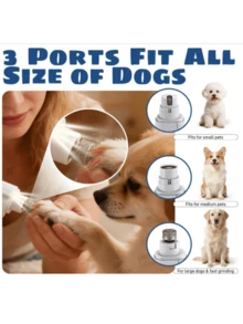 2-In-1 Pet Nail Clipper And Nail File With LED Light, Trimming And Vein Illumination, Built-In Grinding Head For Dogs And Cats - View 4