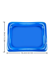 1Pc Portable Inflatable Foot Basin For Yard Foot Soaking Summer Beach Inflatable Foot Wash Basin Collapsible Pool Foot Bath - 多色 - 查看 10