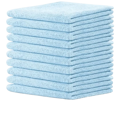 Khăn tẩy trang (10/20 chiếc/gói), khăn tẩy trang sợi microfiber siêu mềm và có thể tái sử dụng, phù hợp với mọi loại da, khăn lau mặt tẩy trang, kích thước 10" x 10", nhiều màu.