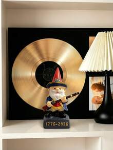 Charming Honor Guard Dwarf Resin Statue, Independence Day Collection Commemorative Decoration, Exquisite Interior Decoration, Courtyard And Home Decoration, Non Often Suitable For Room Decoration - 1PC - View 7