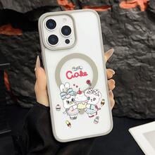 マグネット式黄ばみ防止 | 高級感あふれる2in1アクリルマグネット式スマホケース！スタイリッシュで手触りも良く、実用的な保護機能とマグネット式・耐衝撃設計を融合させた、高級感あふれるケースです。 ケーキうさぎネコミニケーキチェリーケース  11  17e 手机壳  17e 手机壳 家族、恋人、友人、そして子供たちへのプレゼントに最適です。  12 Pro Max/17/15/14/15 Pro Max/13/16 Pro Max/Apple  Air/16e/ 13 pro/16 Pro/17 Pro/16/14 Pro Max/17e/15 Pro/12/12 Pro/14 Plus/15 Plus/13 Pro Max/11 Pro/14 Pro/16 Plus/17 Pro Max/11 Pro Max - グレー - チェックする 12