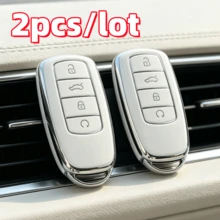 Bộ 2 ốp bảo vệ chìa khóa xe hơi cho Chery Tiggo 8 Pro, Tiggo 8plus, New 5 Plus, 7pro, Tiggo 7 Pro Max, Omoda 5, C5, Modod - Nhiều màu - Xem 7