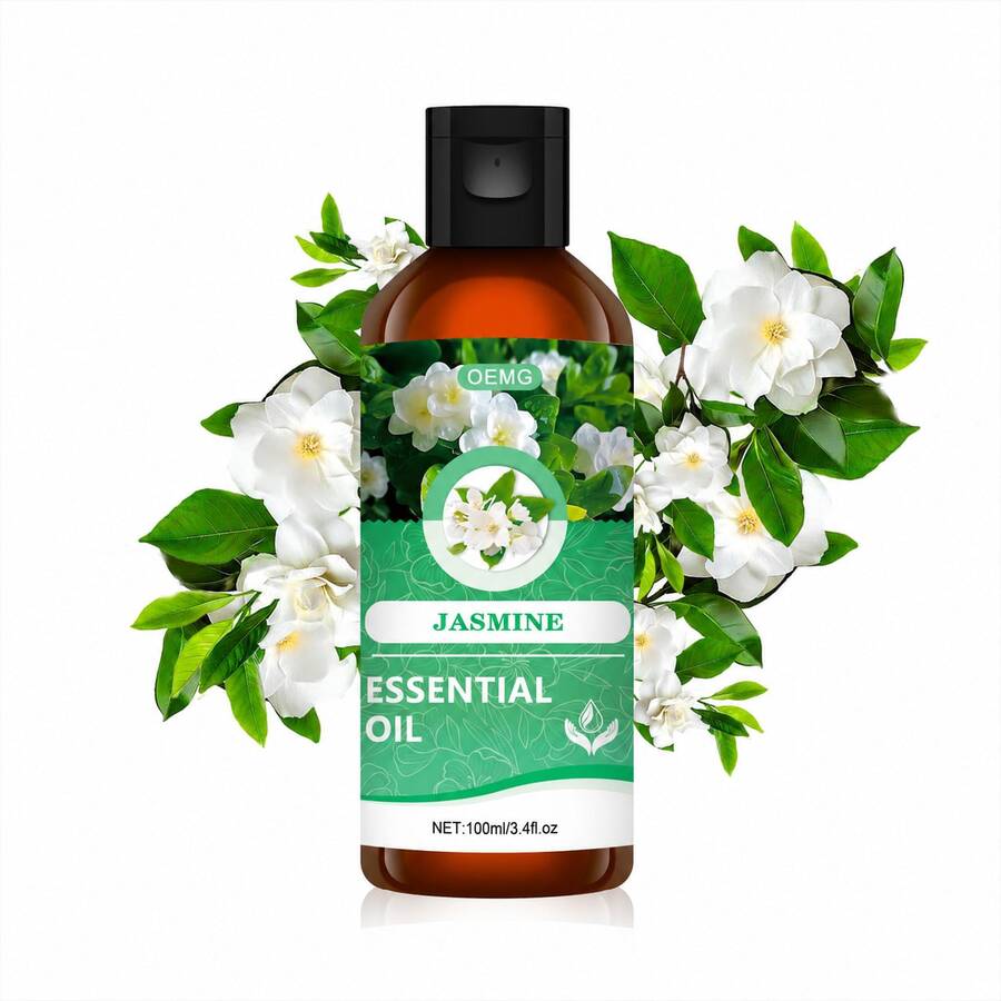 100毫升茉莉花精油,100%纯天然植物萃取,适用于香薰疗法、蜡烛制作、扩香器,也可作为礼品赠送。 - 茉莉精油 - 查看 1