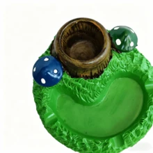 New Mushroom Ashtray, Indoor/Outdoor Dual-Use, Suitable For Garden, Home, Office Decor, Forest Mushroom Shaped Ashtray With Storage - 1 - View 5