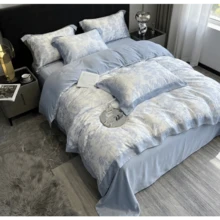 Sheet Sets With Pillowcases - Starry Blue - View 2