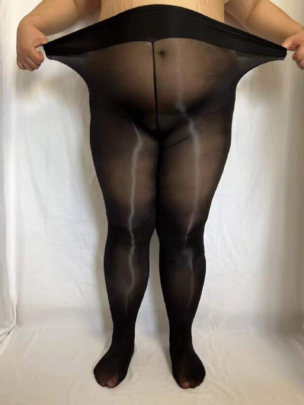 1双加大码女士马油袜
