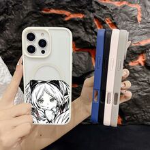 マグネット式黄ばみ防止 | 高級感あふれる2in1アクリルマグネット式スマホケース！スタイリッシュで手触りも良く、実用的な保護機能とマグネット式・耐衝撃設計を融合させた、高級感あふれるケースです。 アニメキャラクターツインテール猫耳妖精の耳箸でつまむ瞳ケース  11 すまほ ケース 家族、恋人、友人、そして子供たちへのプレゼントに最適です。  16 Pro/ 13 pro/16e/14 Plus/12 Pro/12/15 Plus/17 Pro Max/11 Pro Max/16 Pro Max/14 Pro/12 Pro Max/17/16/11 Pro/15 Pro/Apple  Air/13 Pro Max/17 Pro/16 Plus/15/17e/13/14 Pro Max/15 Pro Max/14 - ブラック - チェックする 4