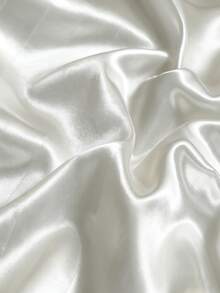 2pcs Silky Satin Pillowcase Set, Soft & Breathable, Anti-Wrinkle, Gentle On Hair & Skin, Improve Sleep Quality. Pillowcases Only, No Filling, Luxurious Satin, Super Soft & Breathable, Machine Washable. Ideal Gift For Family And Travel. Envelope Closure, Cool & Comfortable, Deluxe Bedding Pillowcases, Super Soft Hotel-Style Pillowcases, Fit Standard Full, Queen And King Size Beds - White - View 4