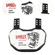1 Piece Of Professional Rugby Back Pads Football Match Training Waist Protection American Football Back Armor Accessories Sports Protection - Multicolor - View 4