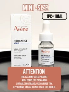 Avene Avène 保濕精華液 30ml 正裝 + 10ml 試用裝，快速補水、透亮光澤、長效鎖水，適合敏感肌 - 恆潤肌活保濕精華露 - 查看 6