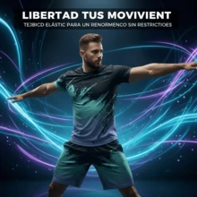 Conjunto De Dos Piezas Para Hombre Compuesto Por Camiseta De Manga Corta Con Estampado De Letras Degradado Y Pantalones cortos con cintura Cortos De Verano - Verde - Ver 6
