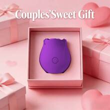 1pc Rose Suction Vibrator, 5-Speed Powerful Suction And G-Spot Suction Toy, Body  Silicone, Nipple And Clitoral Stimulation, Vaginal Licking Toy, Female Adult Sex Toy, Couple Valentine'S Day Gift - 高級玫瑰 - 查看 9